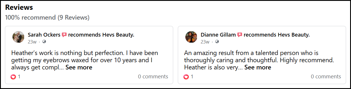 Hevs Beauty George St Beenleigh REVIEWS